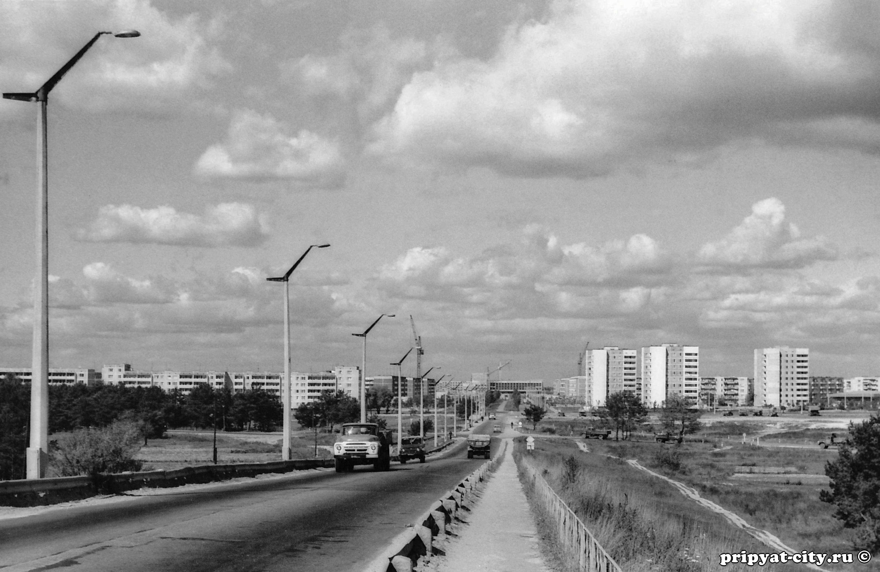Город Припять 1986 год
