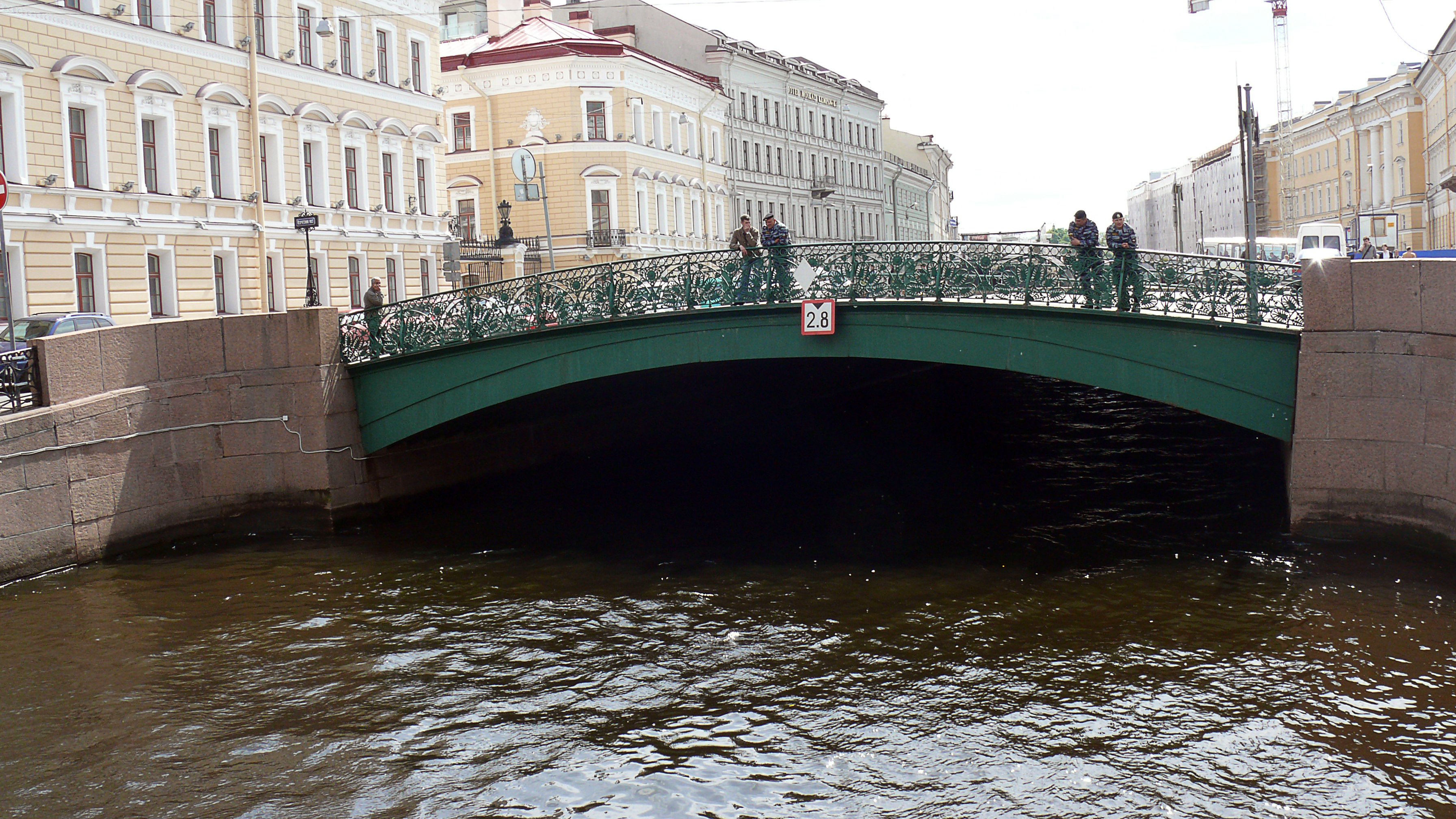 Зелёный мост Санкт-Петербург