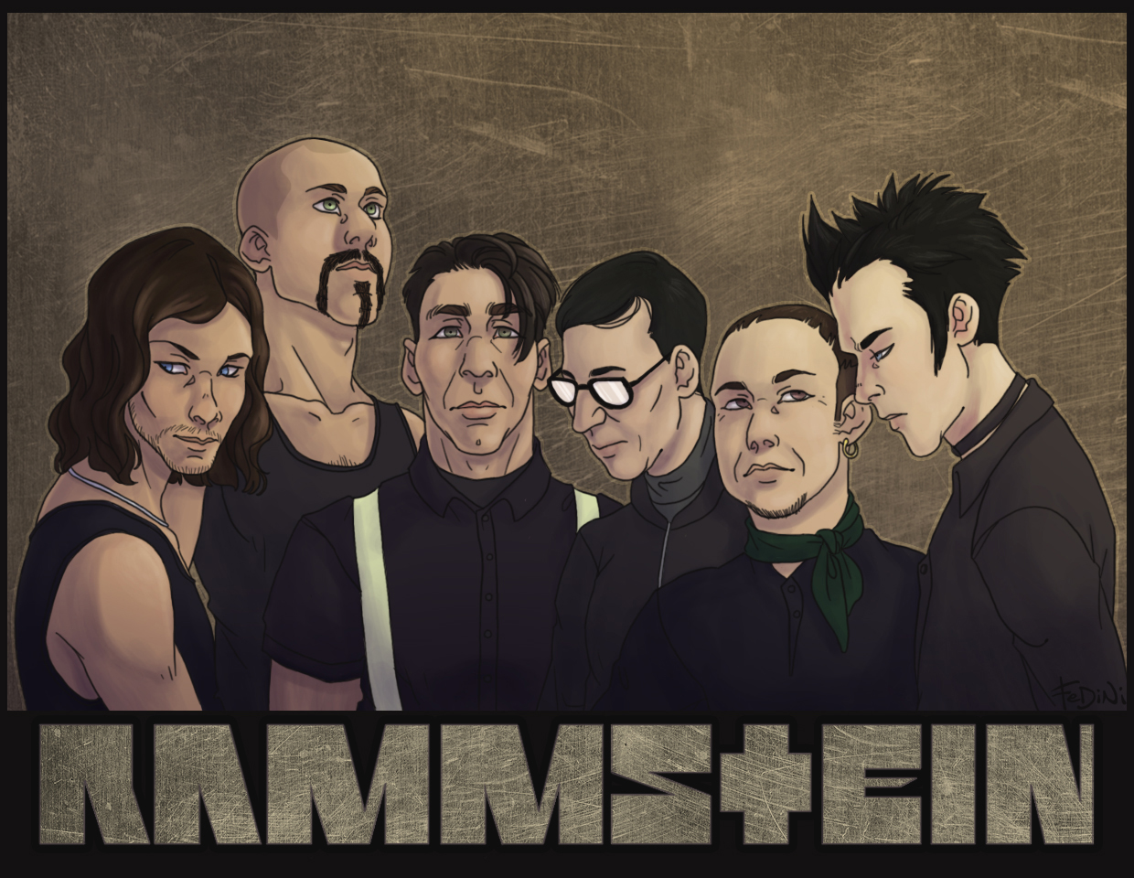 Rammstein фан арт