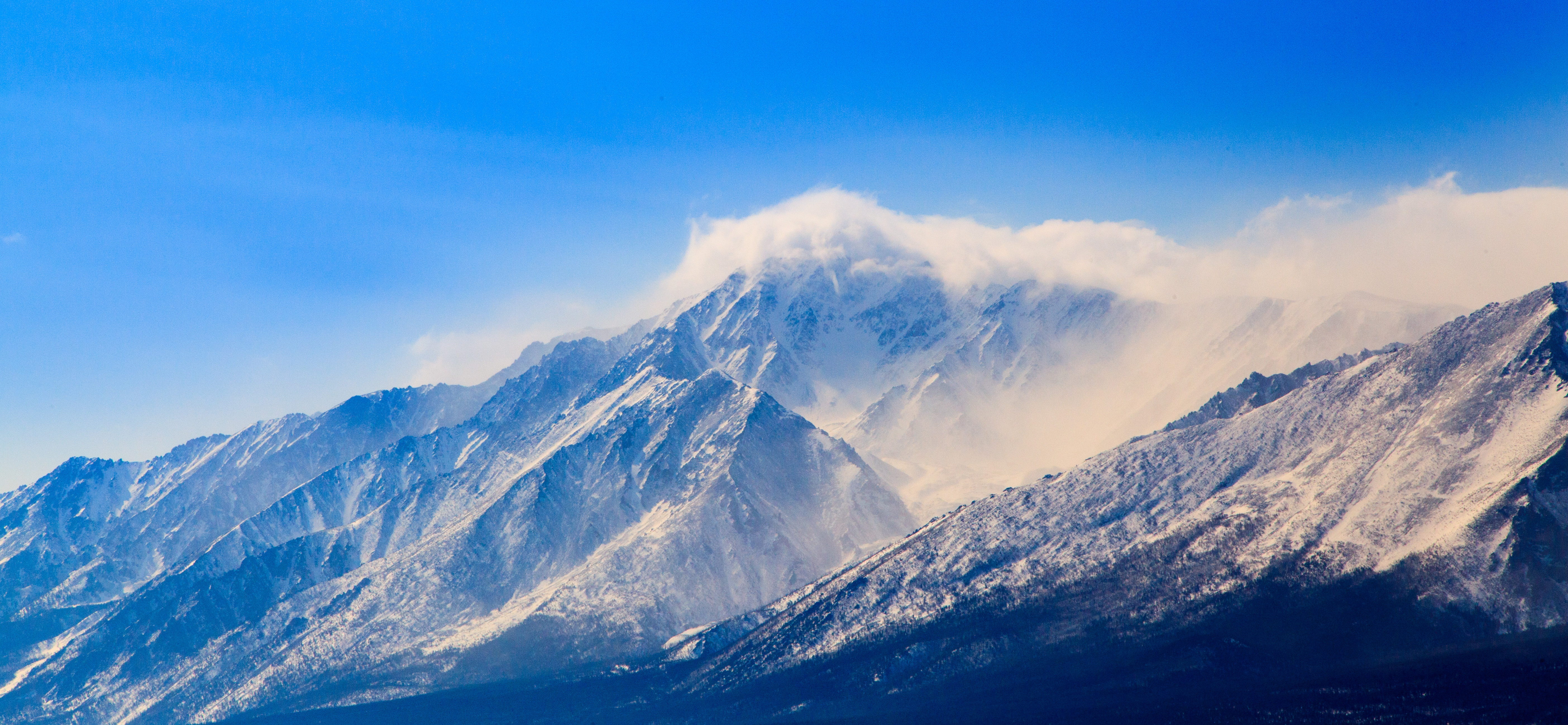 Байкал горы зима