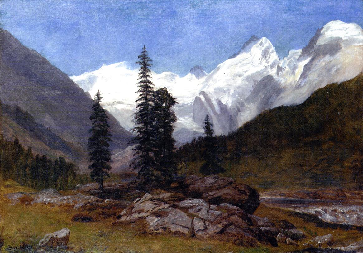 Albert Bierstadt скалистые горы