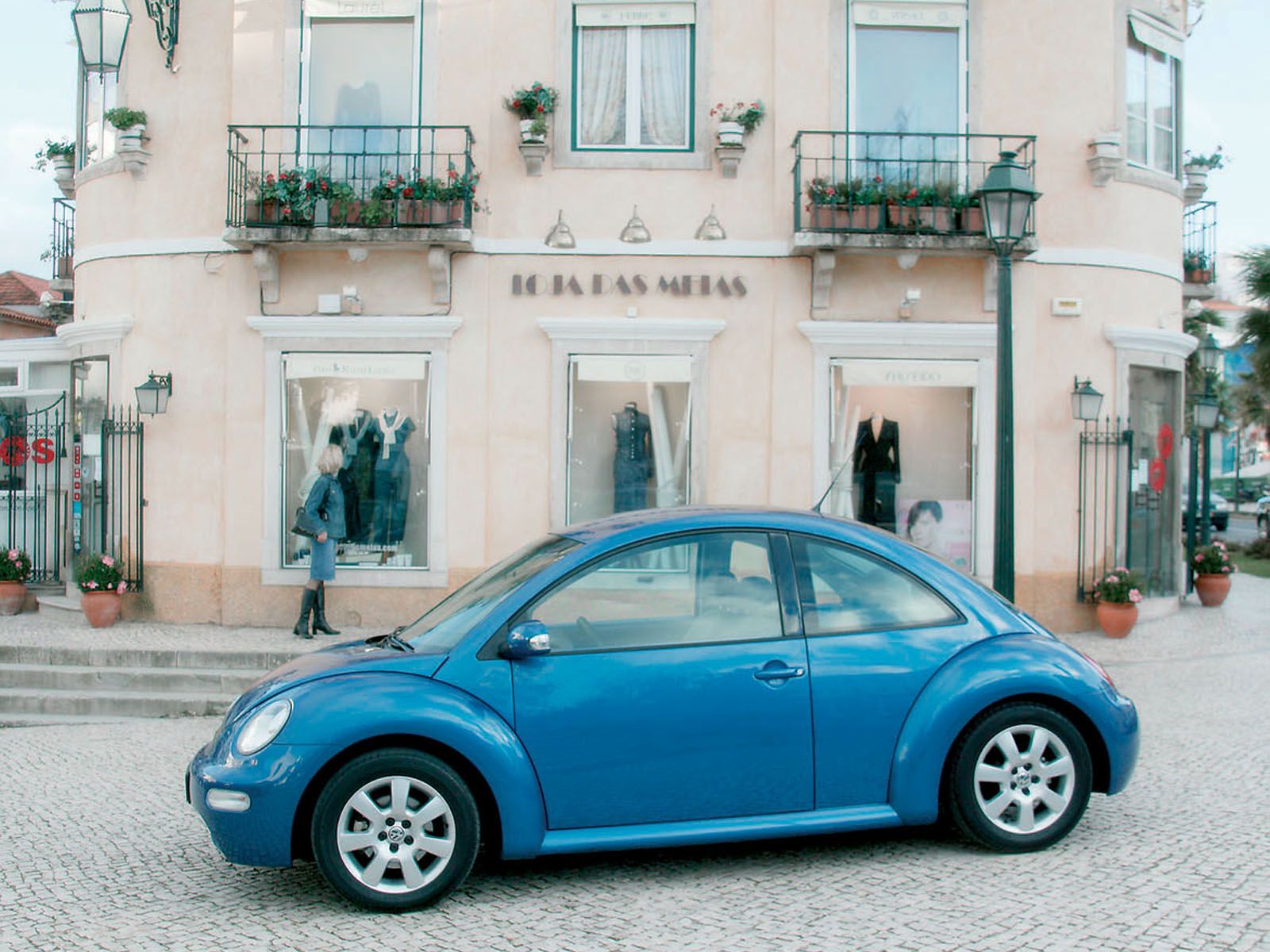 Volkswagen Beetle РіРѕР»СѓР±РѕР№