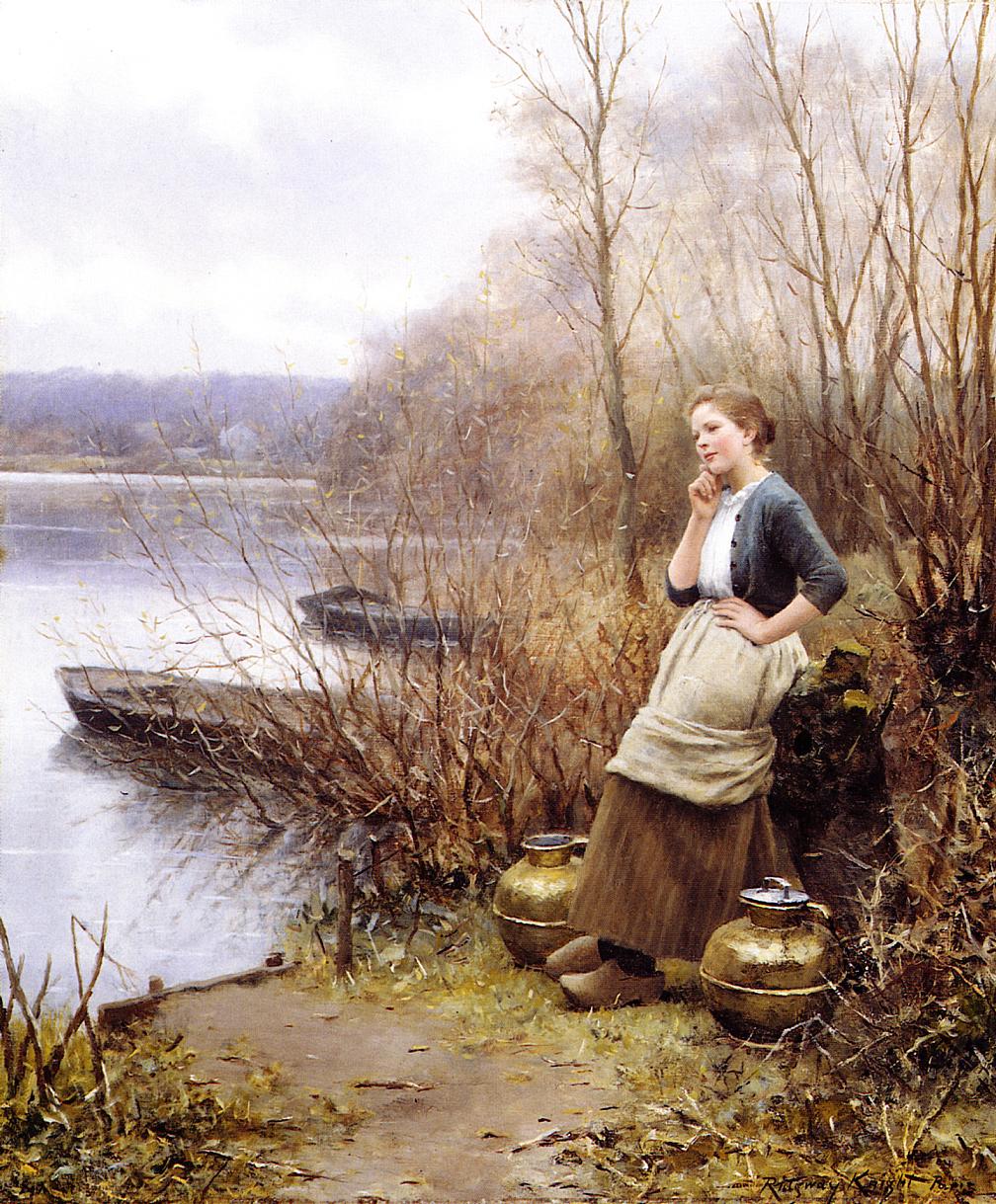 Художник Daniel Ridgway Knight