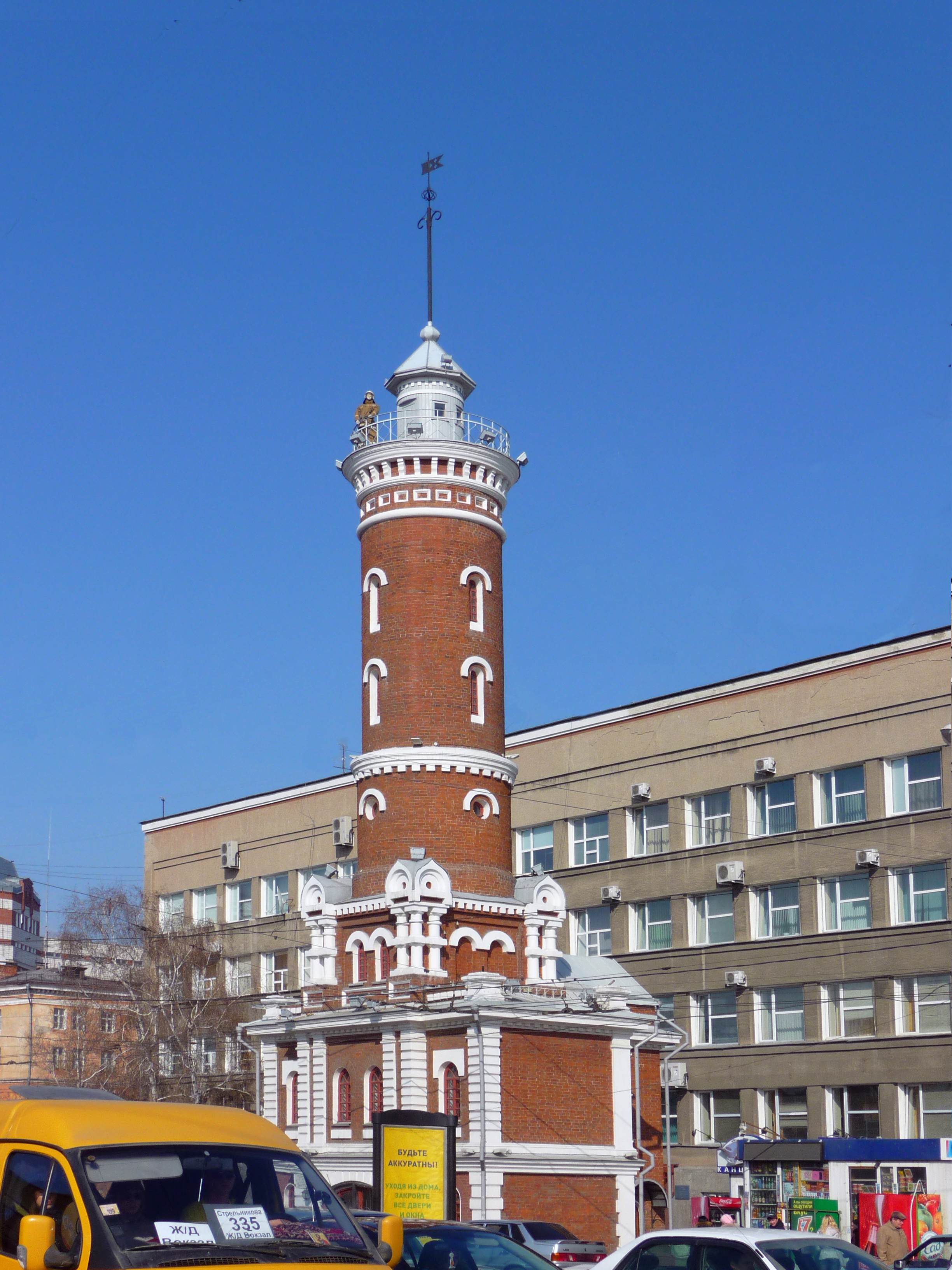 пожарная башня в сокольниках