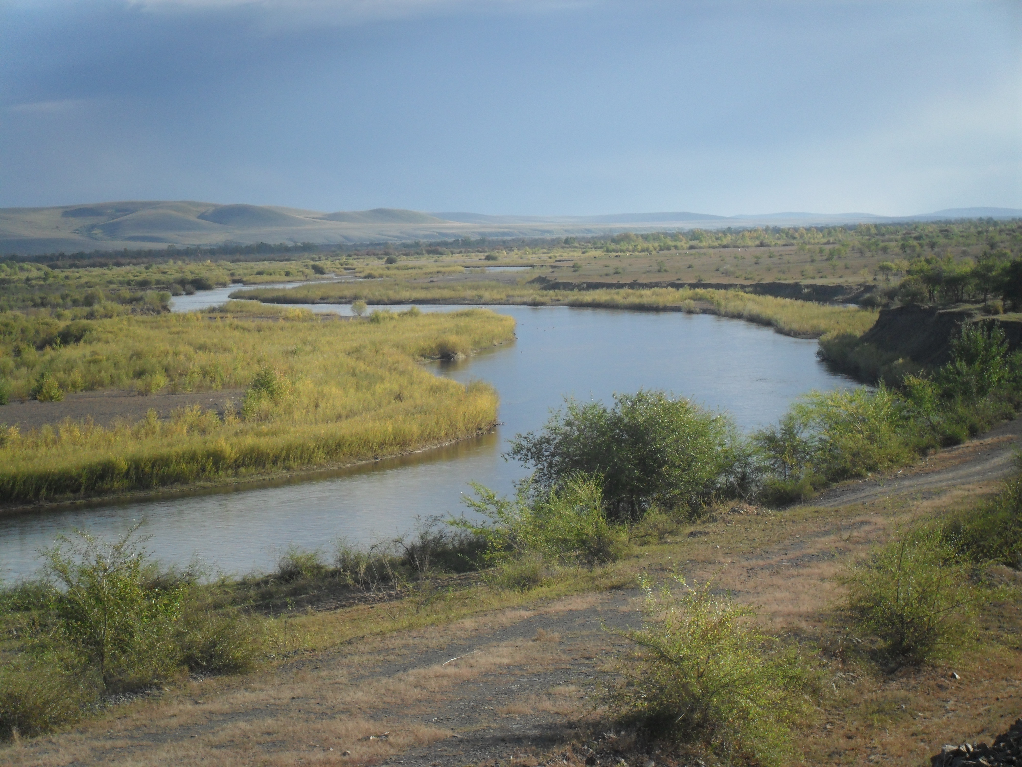 Онон река в Забайкалье