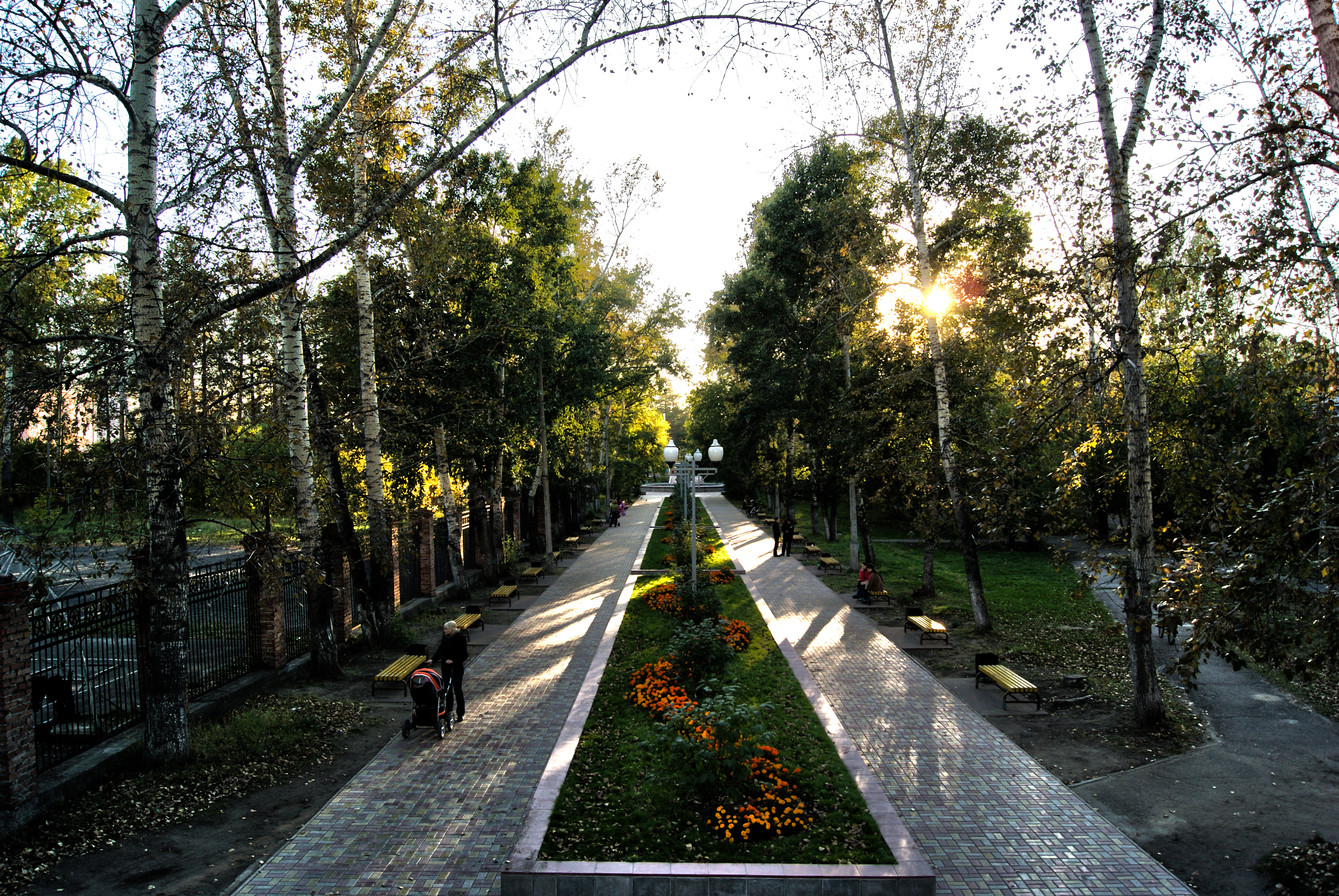 парки города ангарска