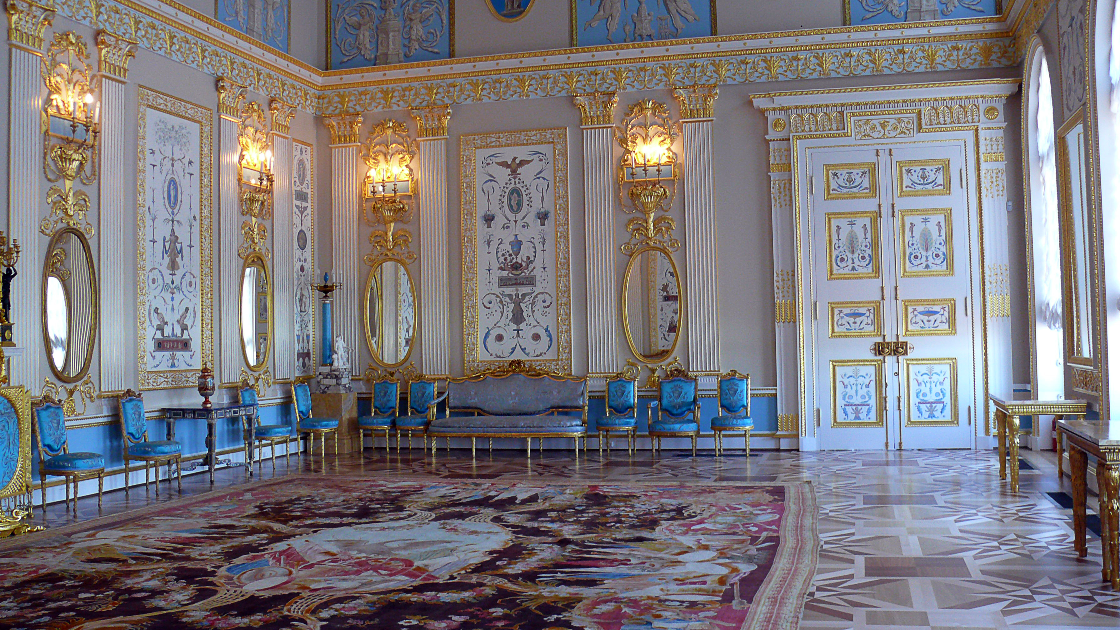 лионский зал екатерининского дворца