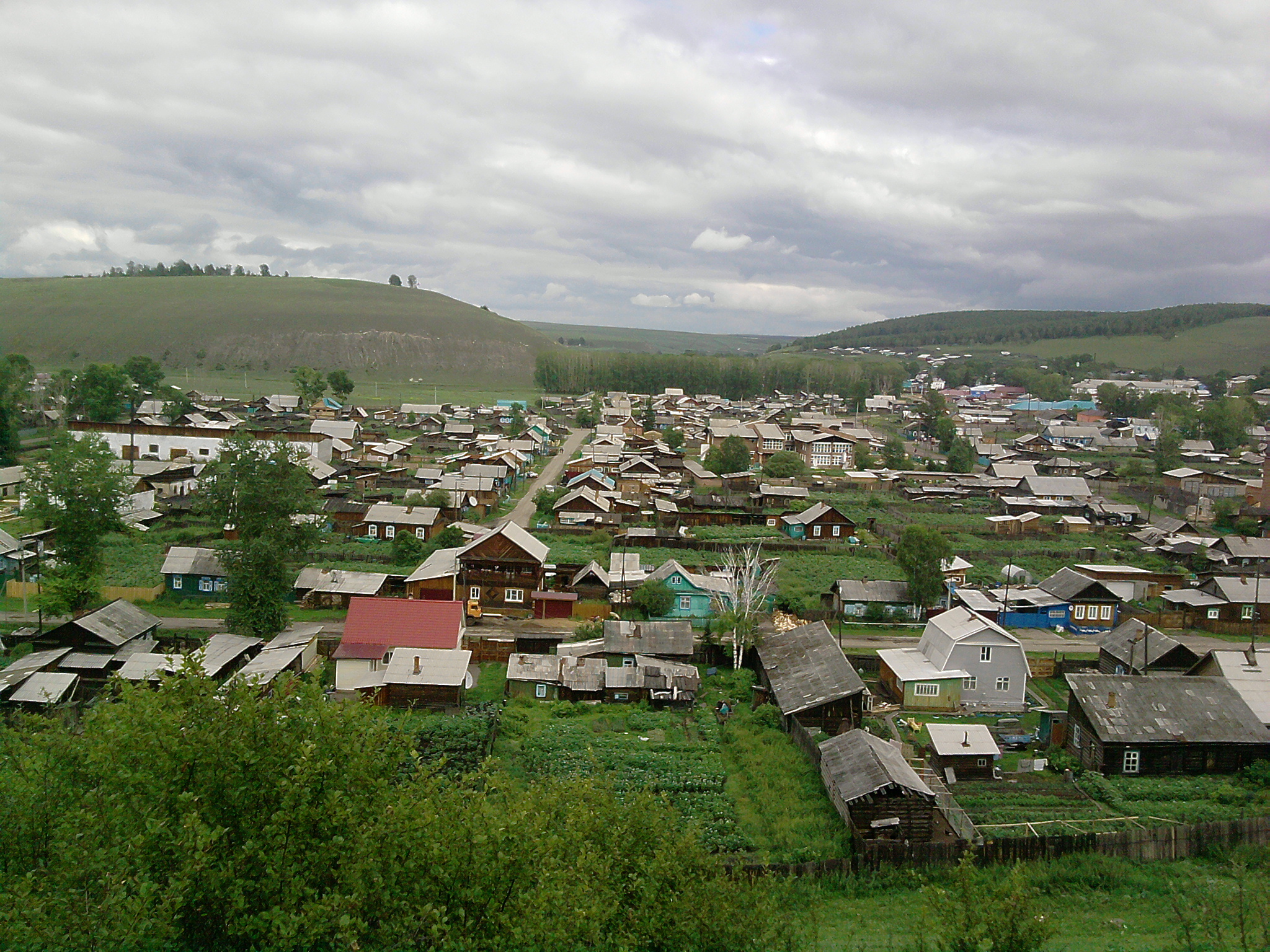 Поселок Бохан Боханского района Иркутской области