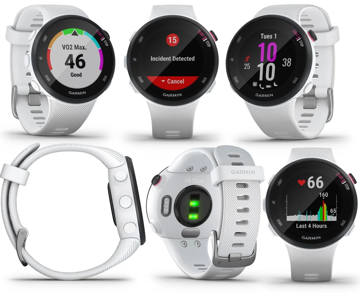 White s sport. Garmin Forerunner 45s белый. Ремешок для белых Garmin Forerunner 45s. Garmin Forerunner 255 White. Garmin Forerunner 955 White.